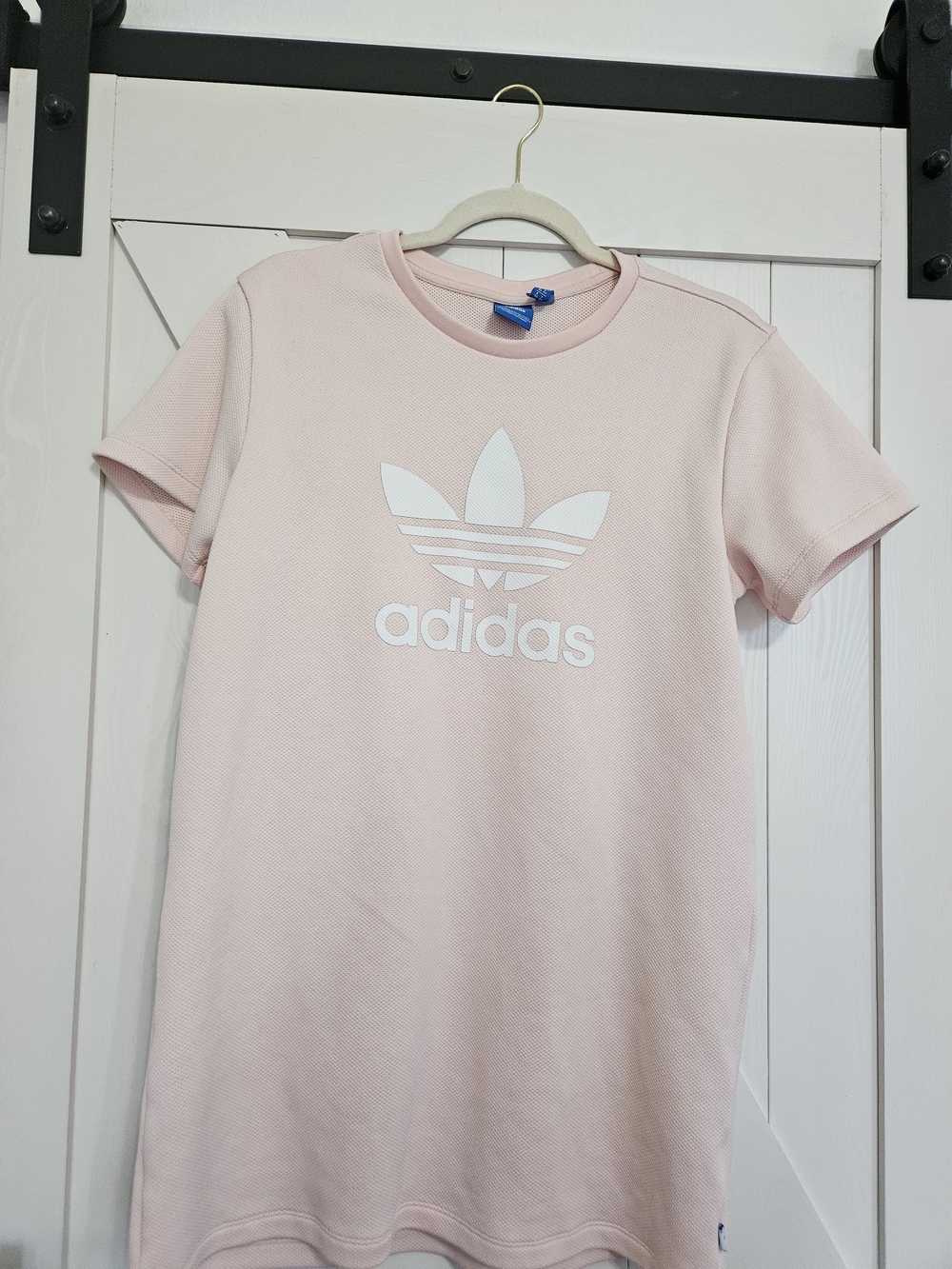 adidas Light Pink Trefoil Short Sleeve Tee